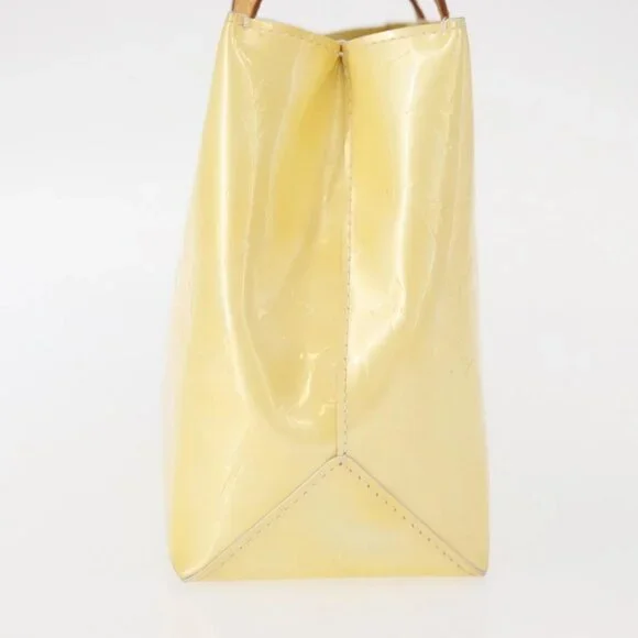 LOUIS VUITTON Monogram Vernis Reade PM Hand Bag Perle M91336 LV Auth ep12257 - Picture 4 of 16